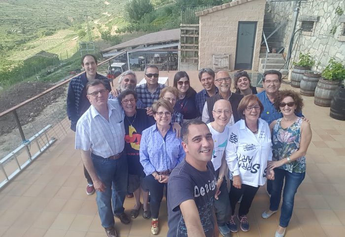 Comida de hermandad en Loarre entre Fundación Ilumináfrica y Asociación Kèmkár