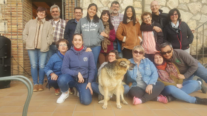 Segunda comida de hermandad entre Fundación Ilumináfrica y Asociación Kémkàr