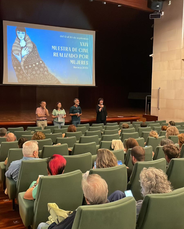Participamos en la XXIV Muestra de Cine Realizado por Mujeres de Huesca